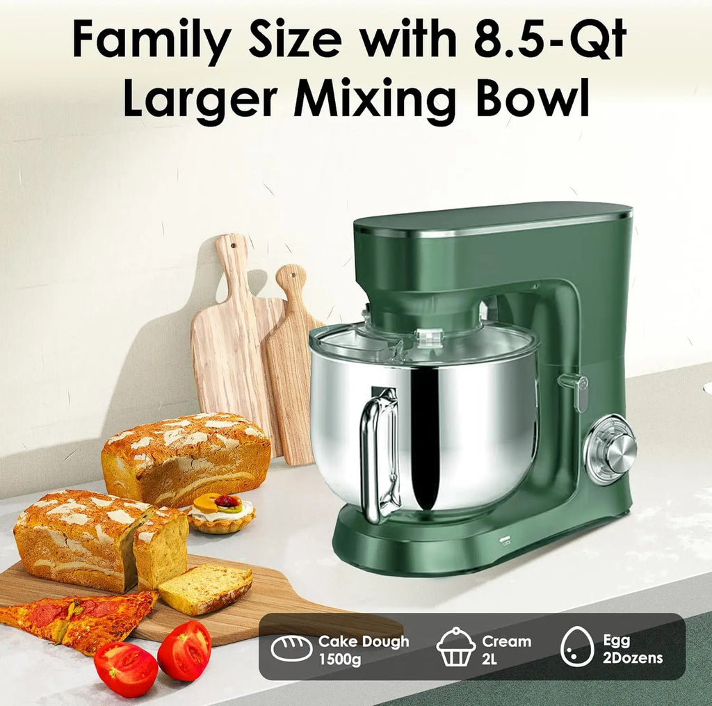 8.5QT Extra Large Stand Kitchen Mixer