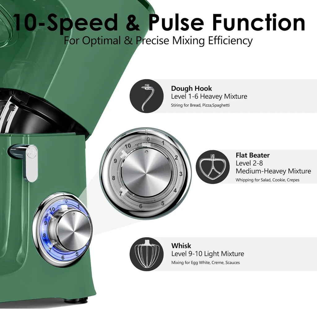 8.5QT Extra Large Stand Kitchen Mixer